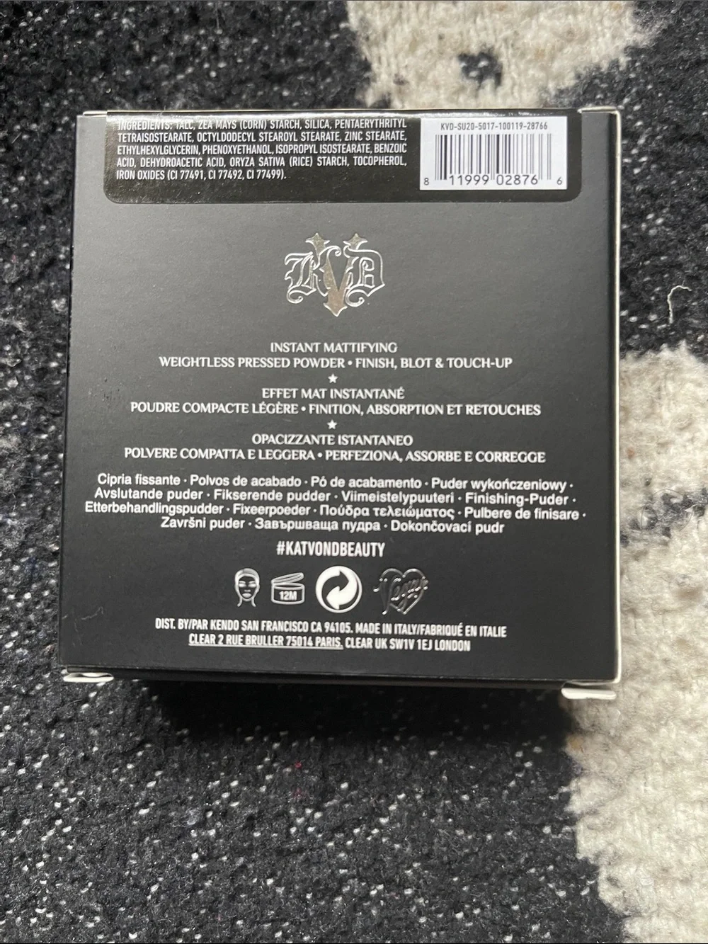 Kat Von D lock it